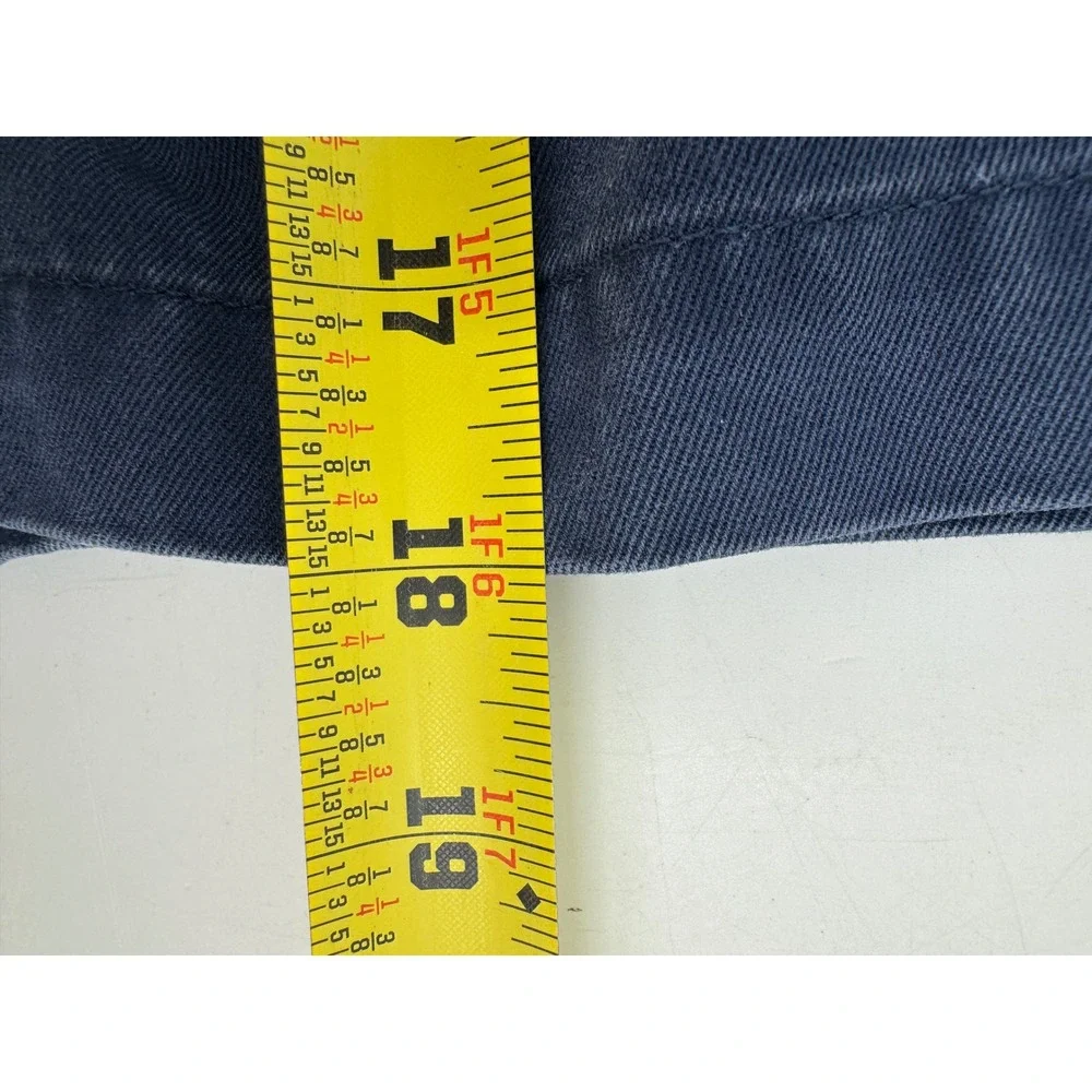 Vineyard Vines Mens 32 Club Short Navy Blue Cotton Chino Flat Front Shorts